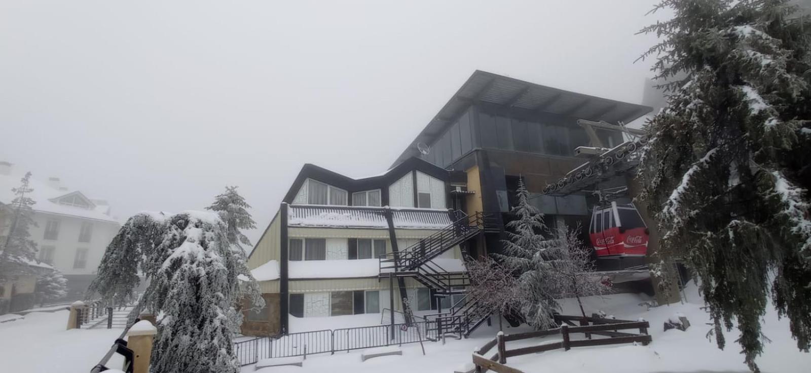 Hotel Telecabina Sierra Nevada Bagian luar foto